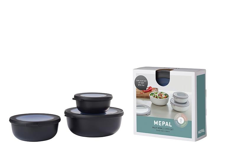 Mepal Set Cirqula Round 3 Parça Saklama Kabı