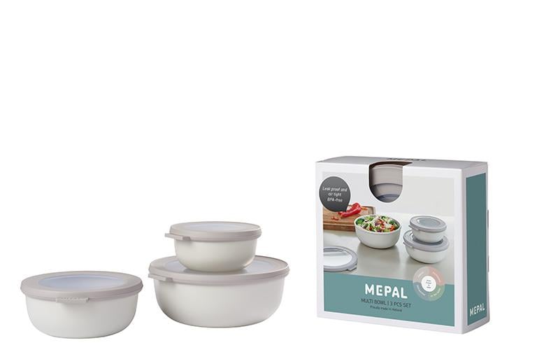 Mepal Set Cirqula Round 3 Parça Saklama Kabı