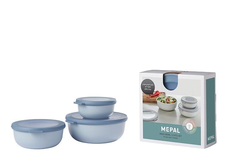 Mepal Set Cirqula Round 3 Parça Saklama Kabı