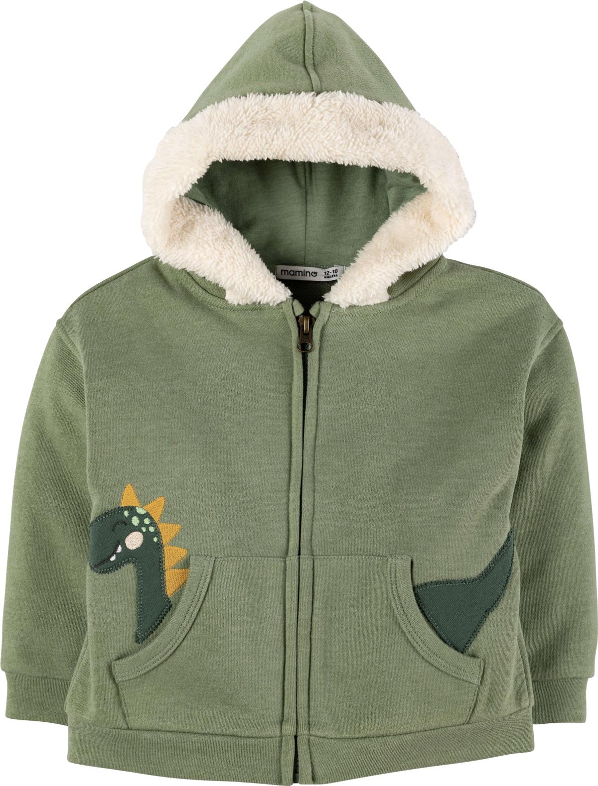 Nakışlı Fermuarlı Sweatshirt 17025