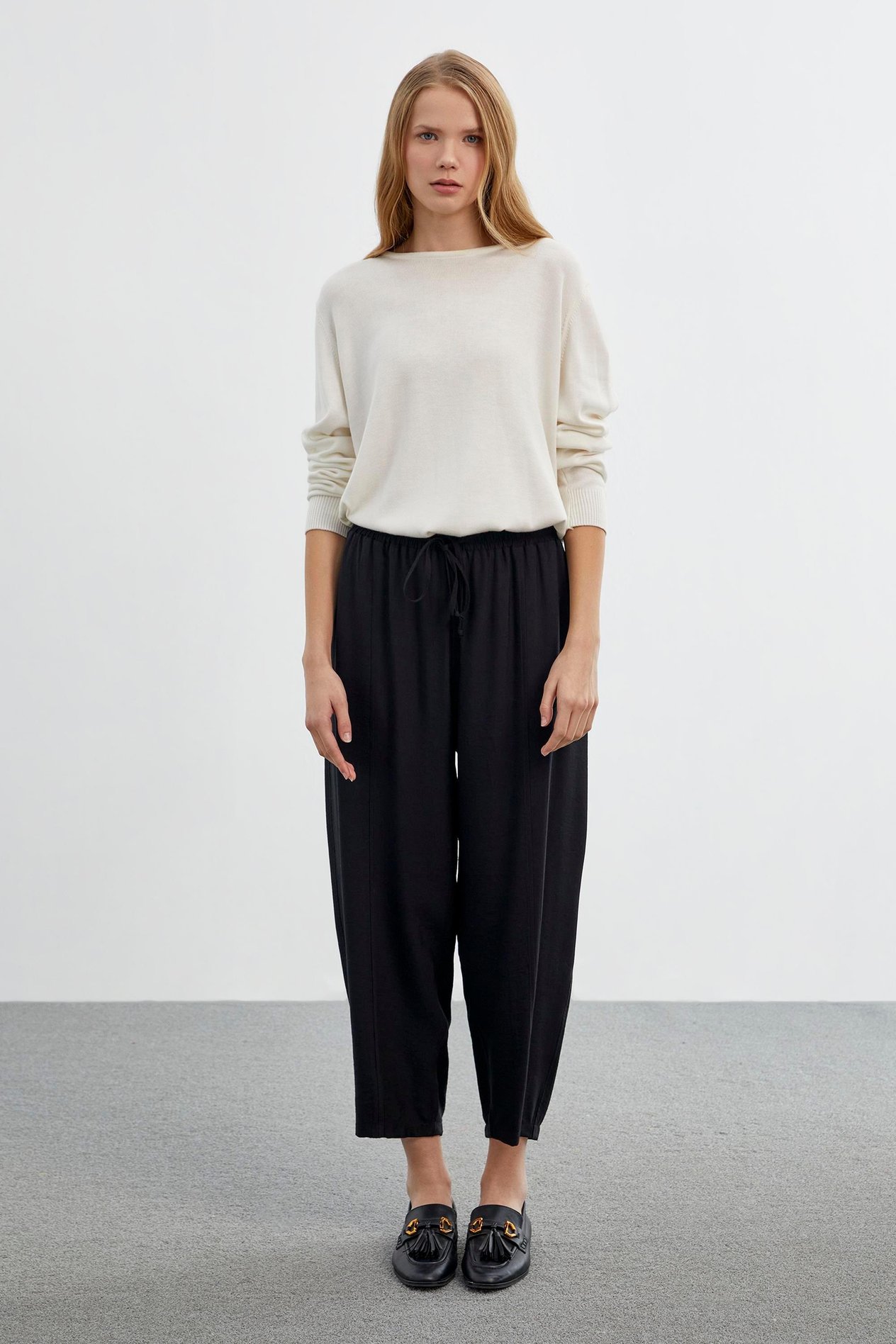Siyah Şalvar Pantolon P-0184