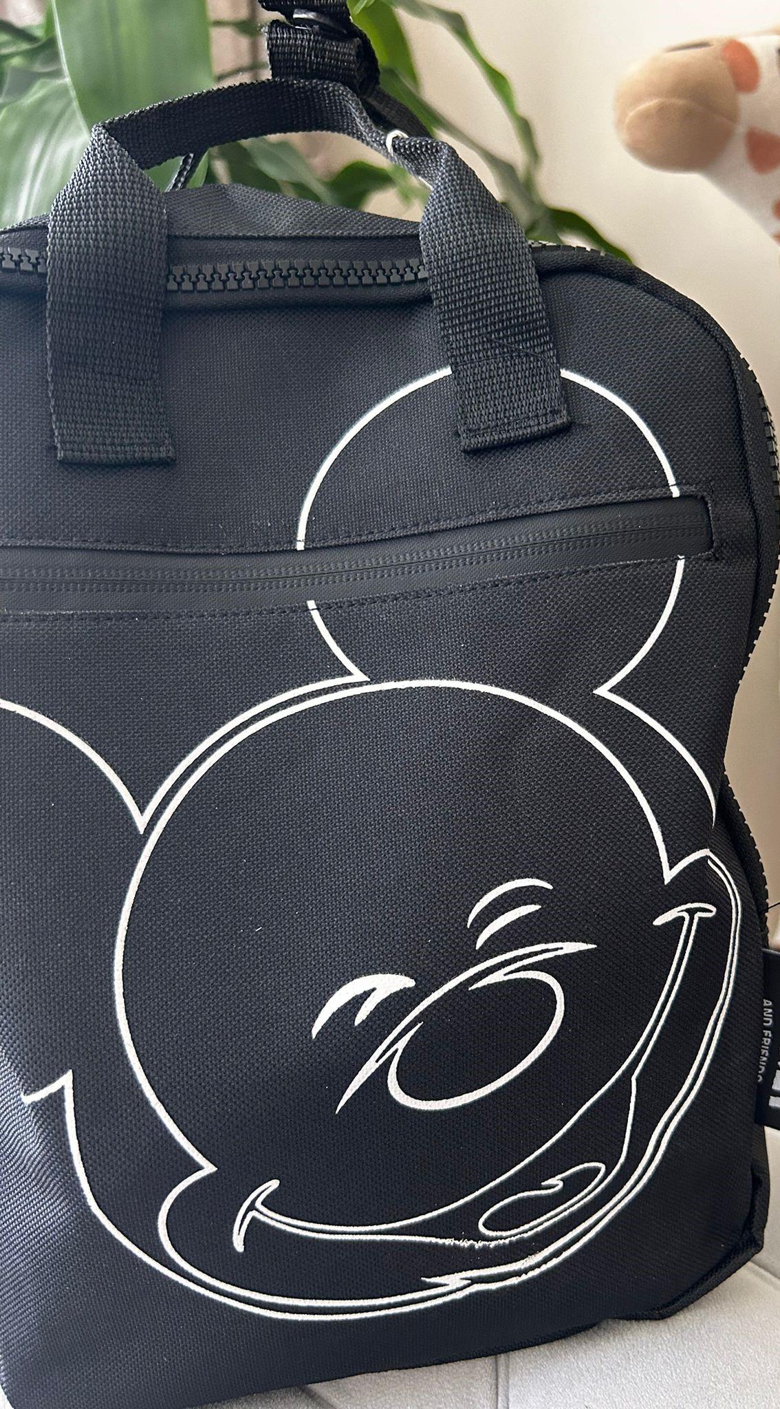 Siyah Mickey Mouse Çanta