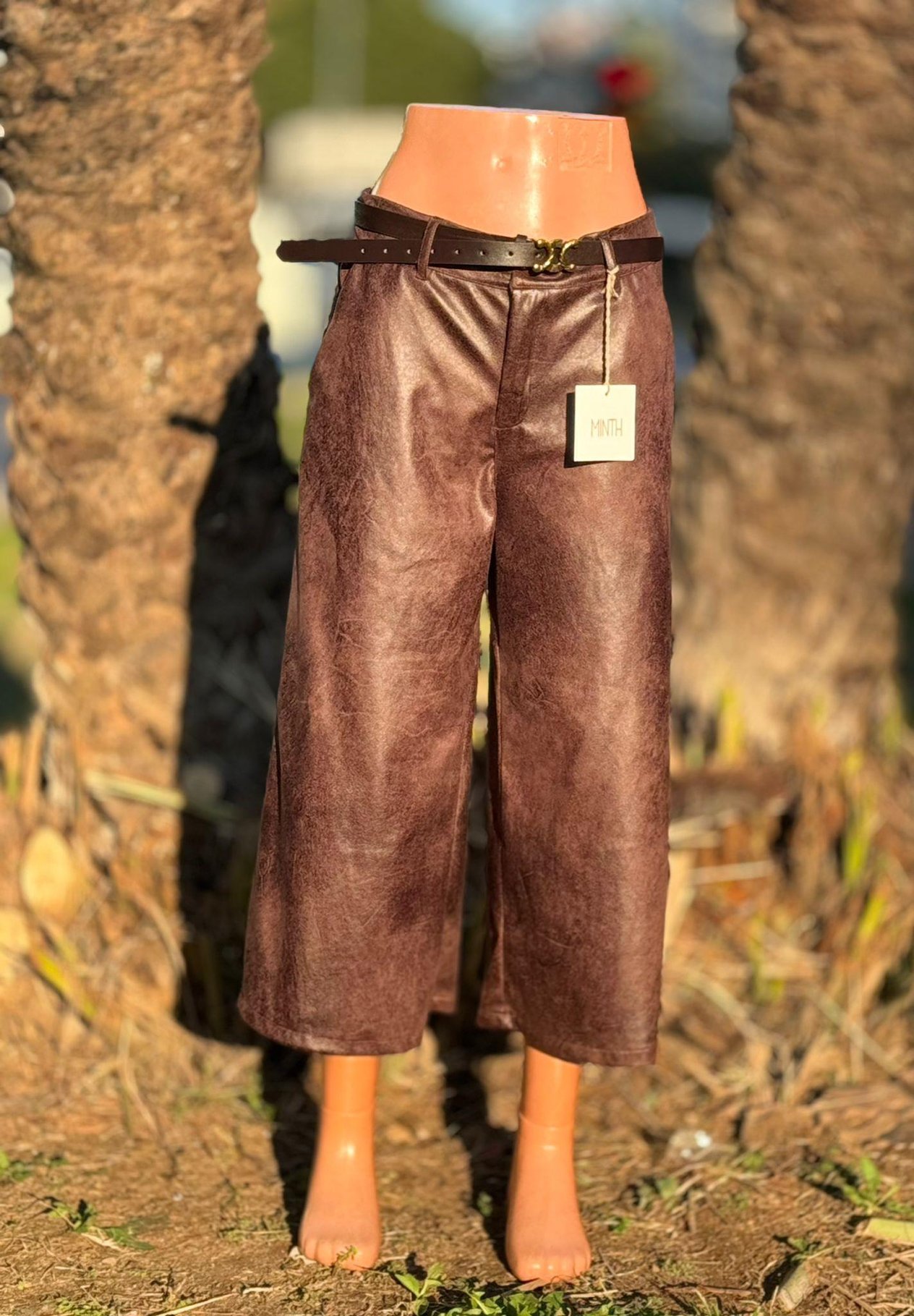 İtalyan Süet Görünümlü Kumaş Pantolon