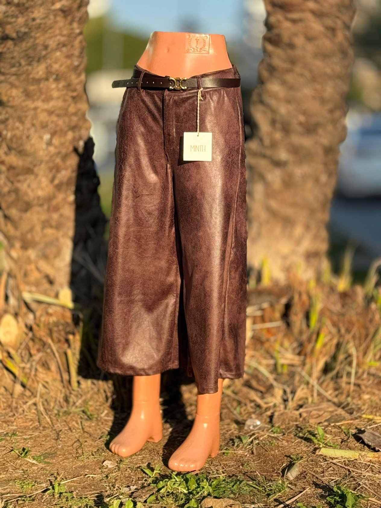 İtalyan Süet Görünümlü Kumaş Pantolon
