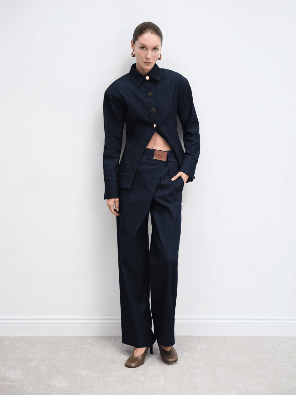 ASTRA NON-DENIM NAVY SHIRT