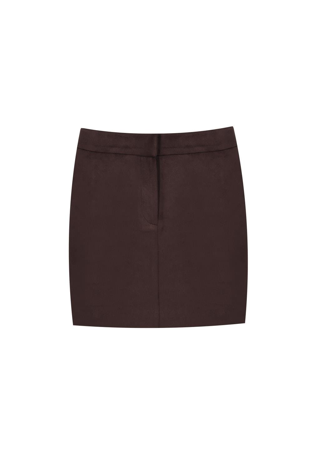 MOCHA MINI SKIRT