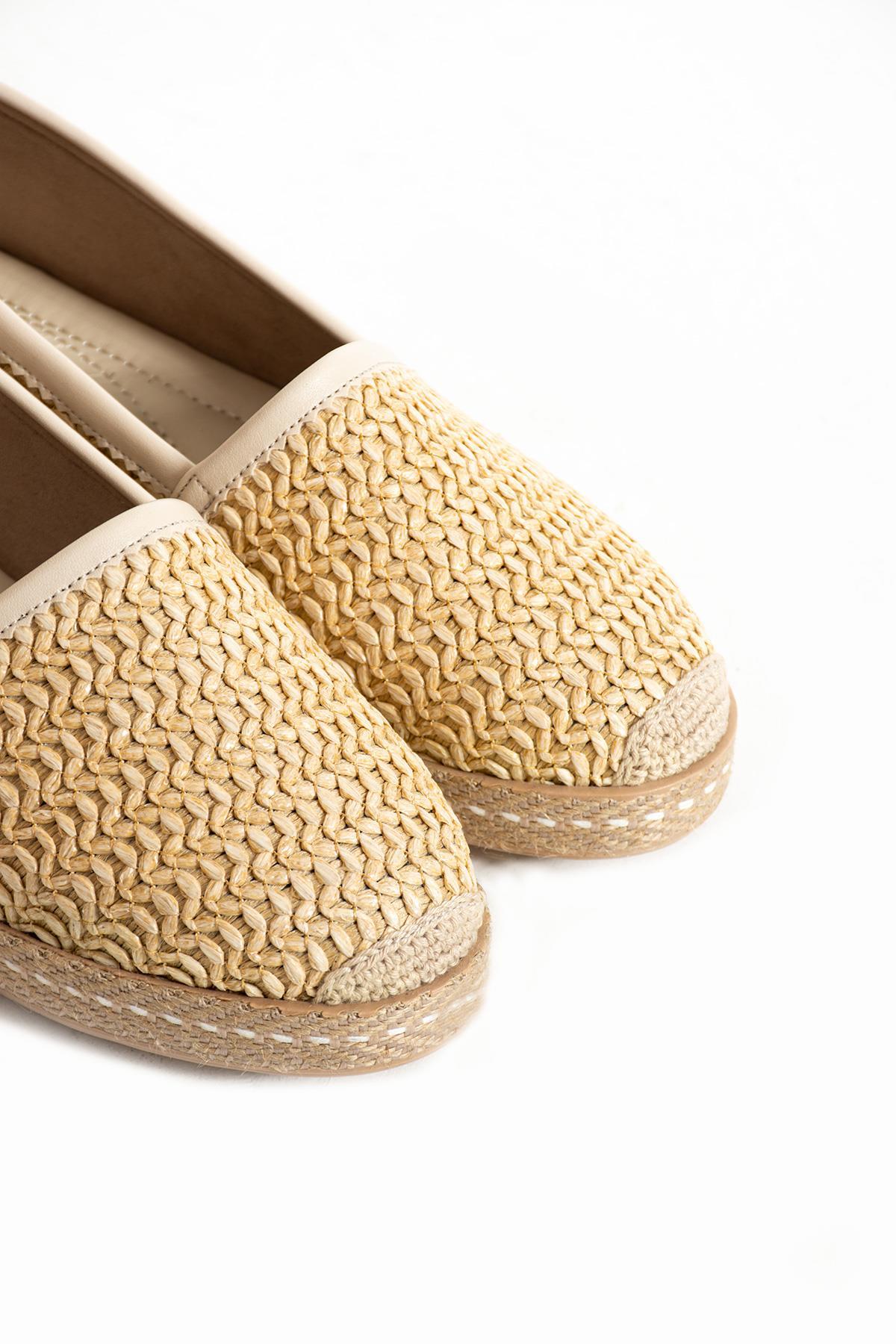 Kadın Hasır Taban Espadril