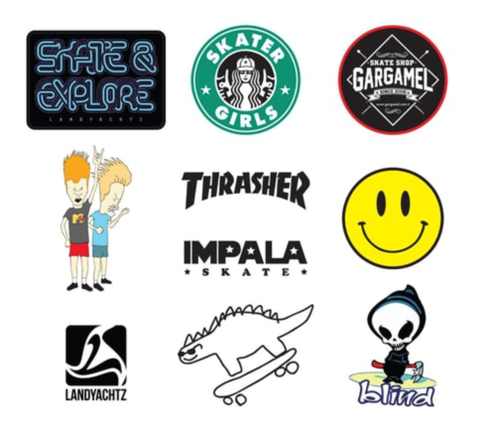 Gargamel 10'lu Sticker Seti
