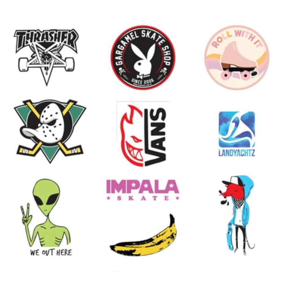 Gargamel 10'lu Sticker Seti