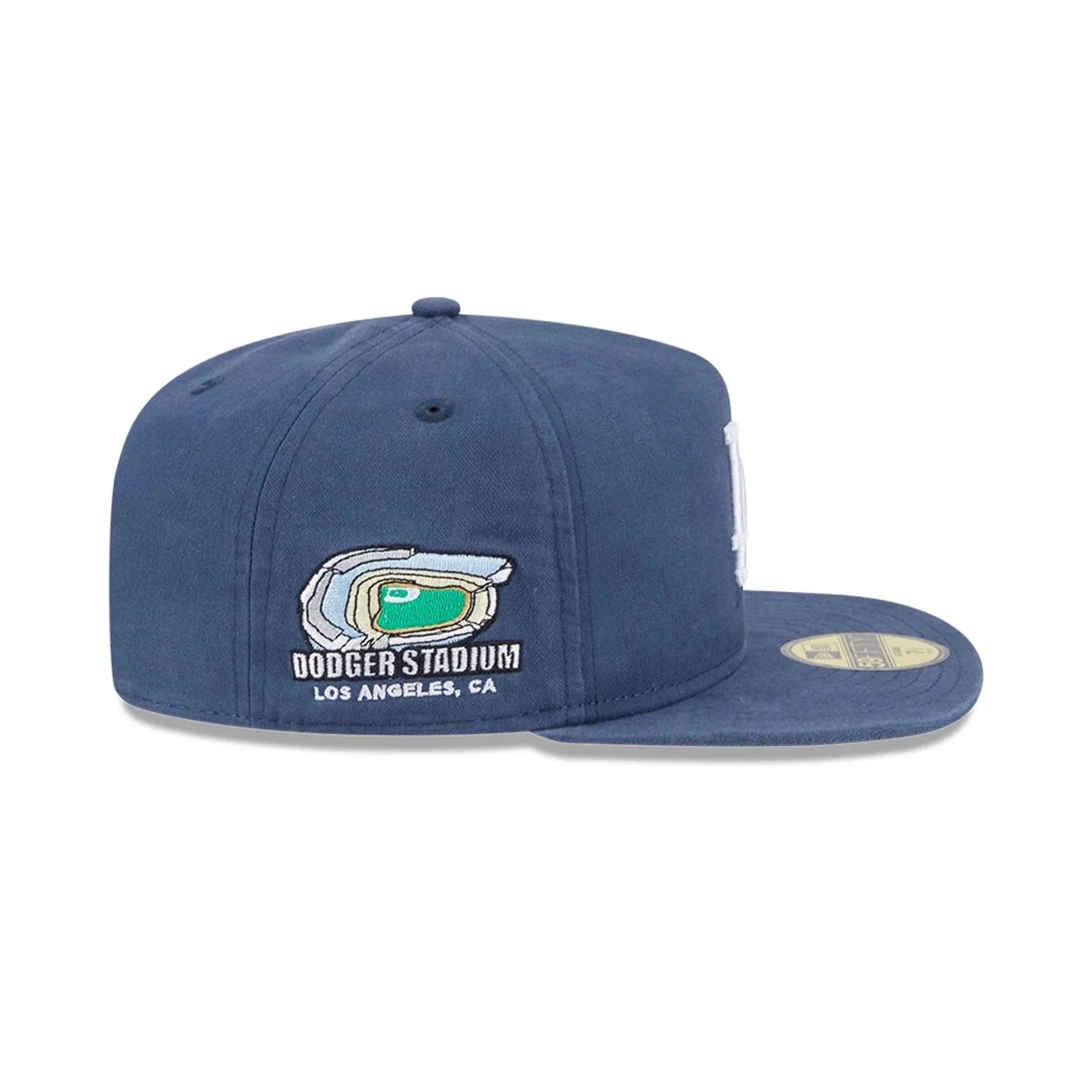 New Era LA Dodgers Championship Side Flag Dark Blue 59FIFTY A-Frame
