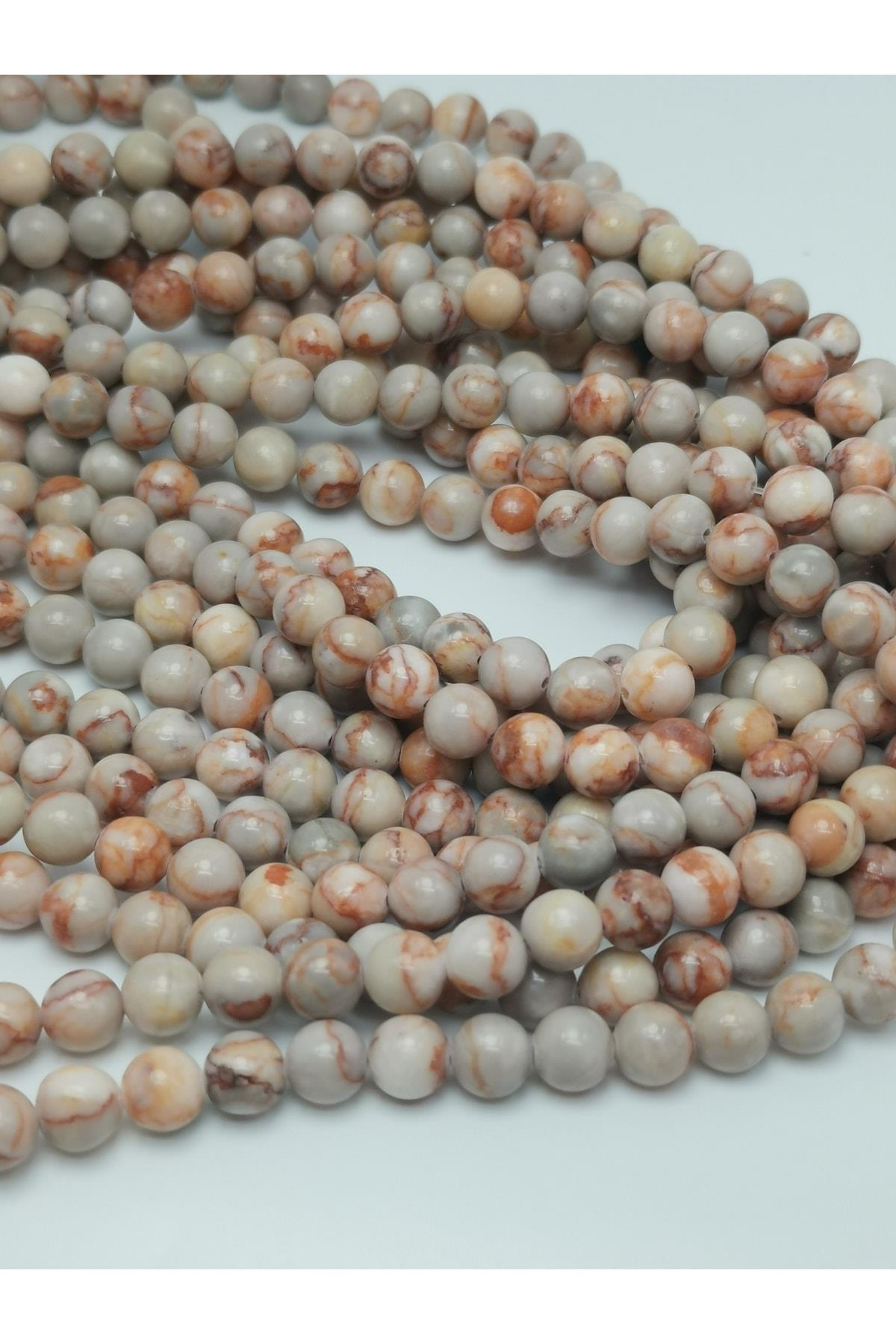 Jasper Doğal Taş Dizisi 8mm Doğaltaş