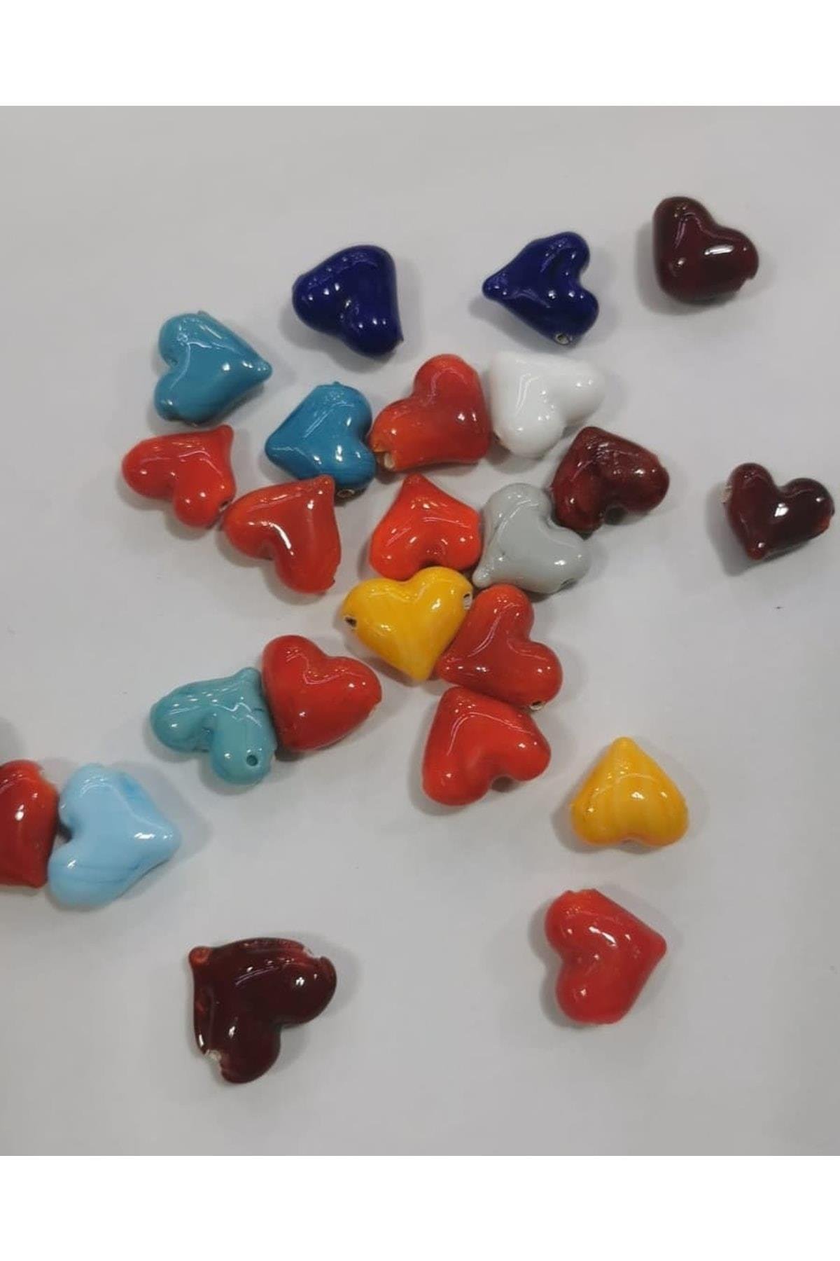 Murano Cam Kalp Gri (2 ADET)