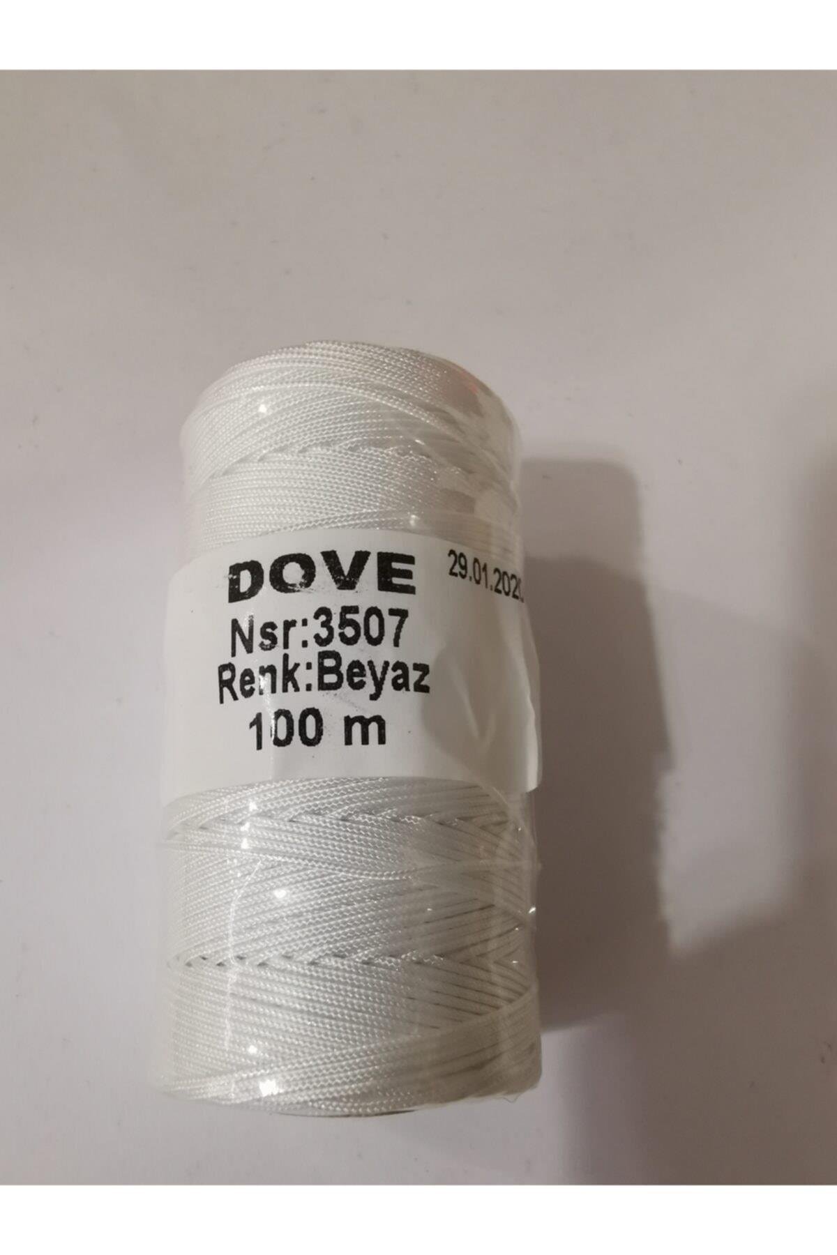 Paraşüt Ipi Takı Malzemesi 100 Mt. Beyaz Renk