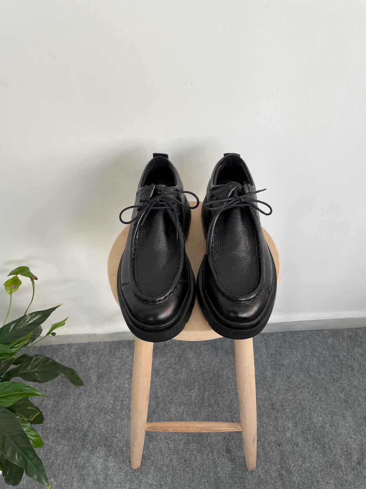 AGAH ERKEK Siyah Casual Floter Ayakkabı