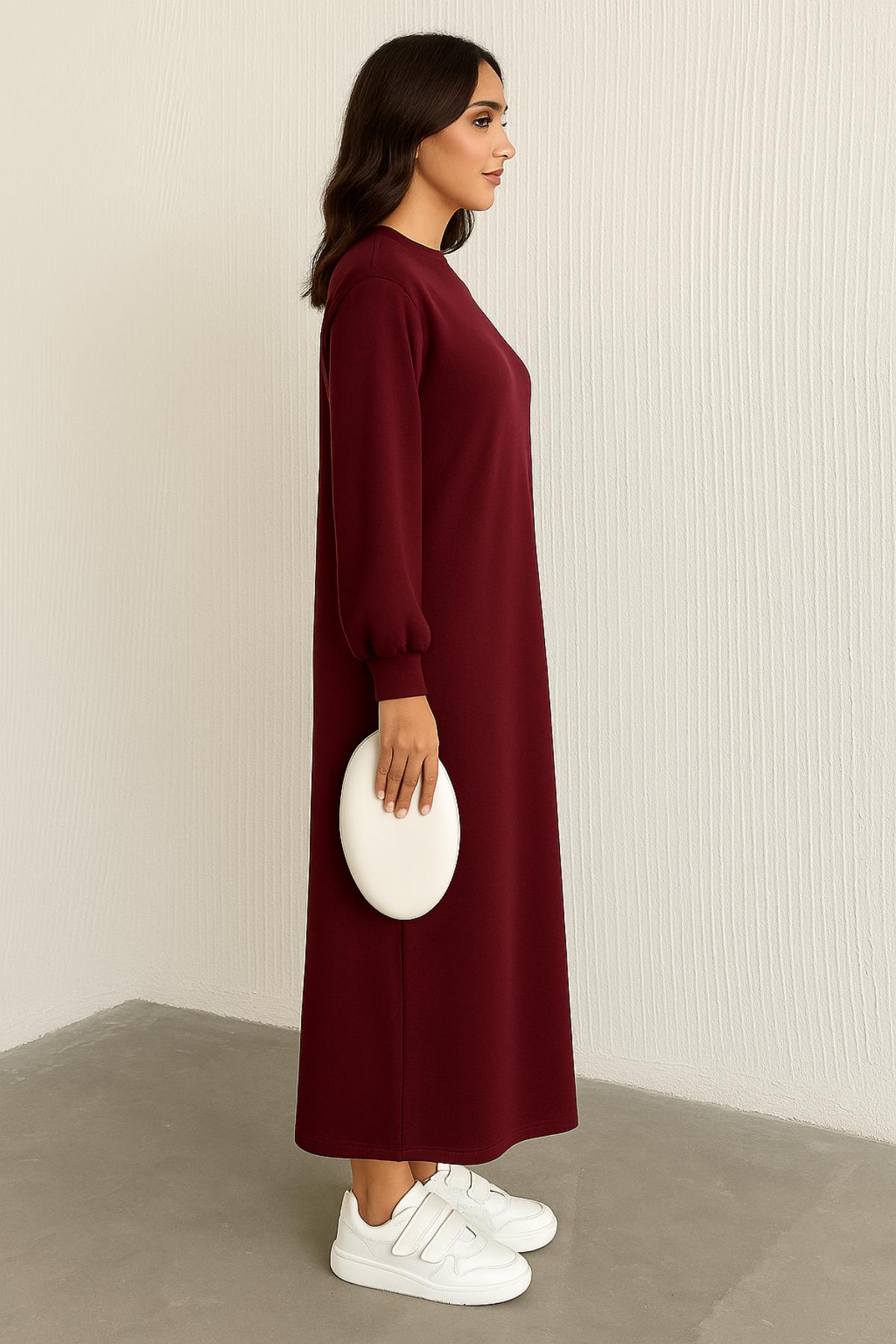 Örme Kumaş Basic ElbiseKADIN ELBİSE