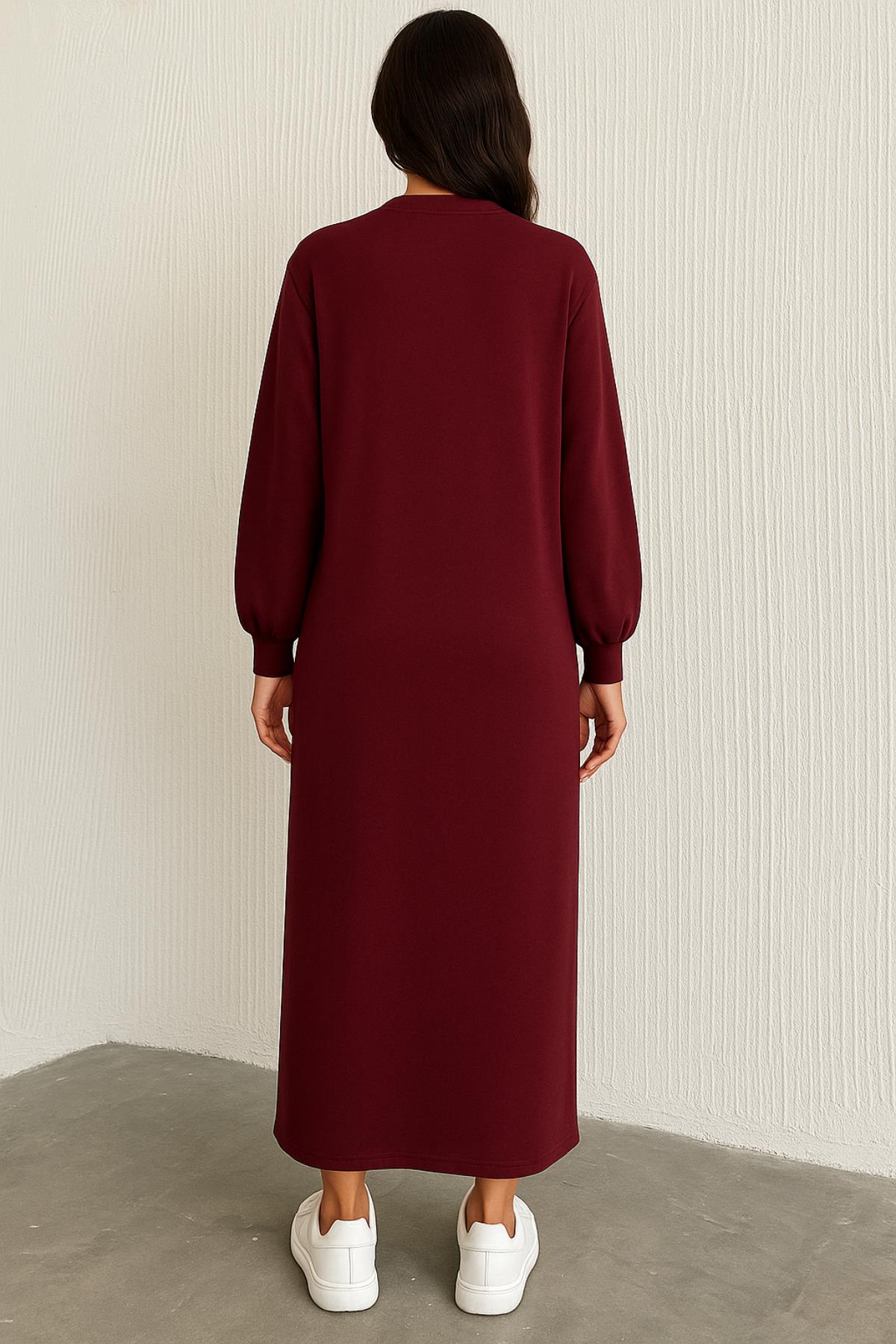 Örme Kumaş Basic ElbiseKADIN ELBİSE