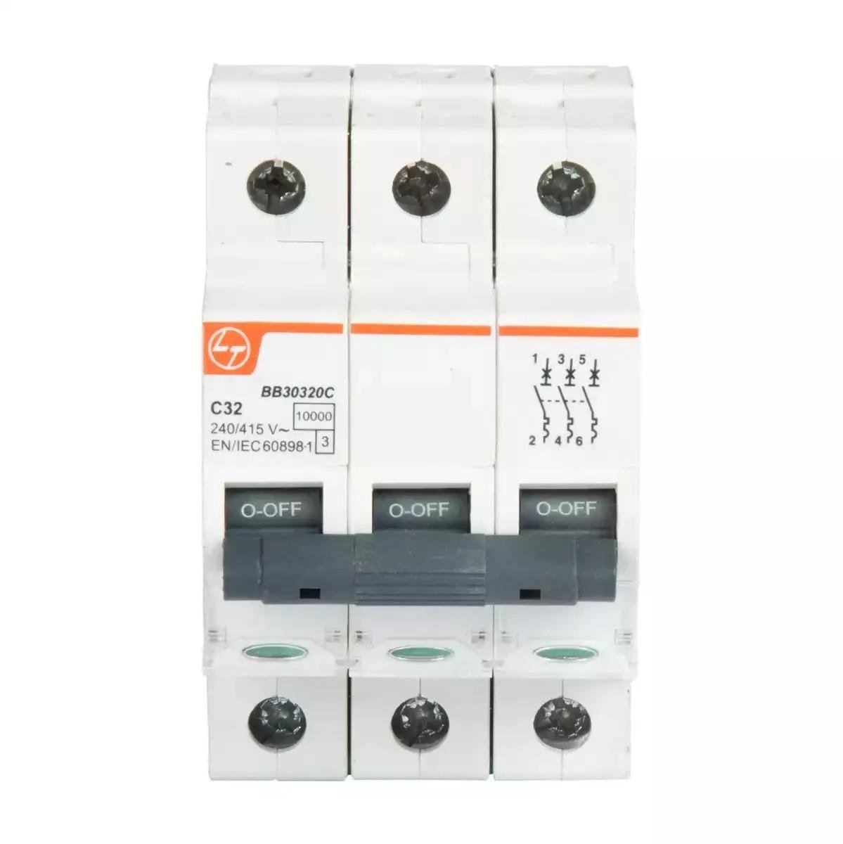 3X63A 10kA C Tipi Otomat