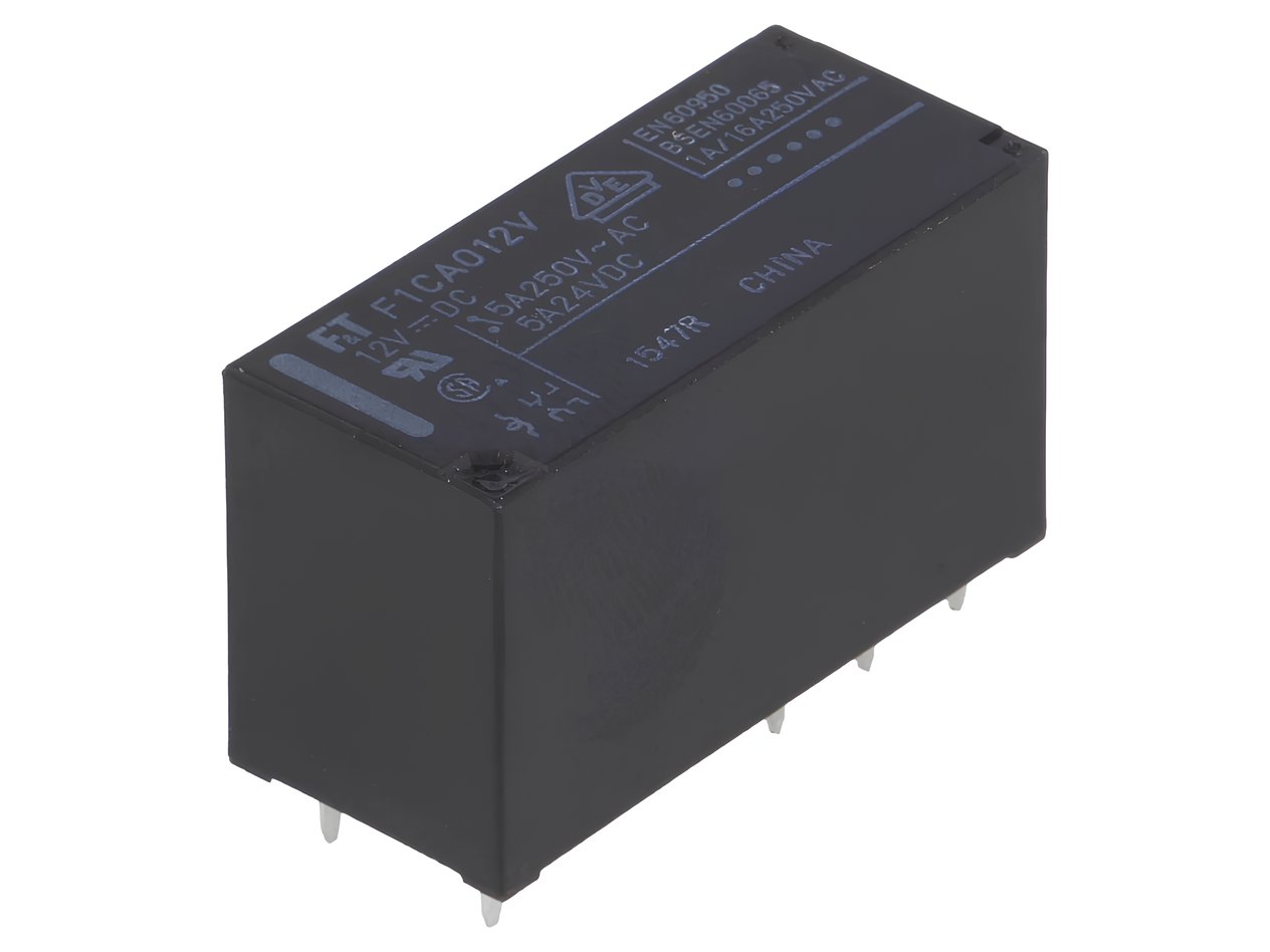 Röle DPDT 12V 5A    
