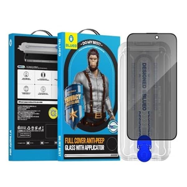 BLUEO 15 PRO MAX ANTI-PEEP HAYALET EKRAN KORUYUCU