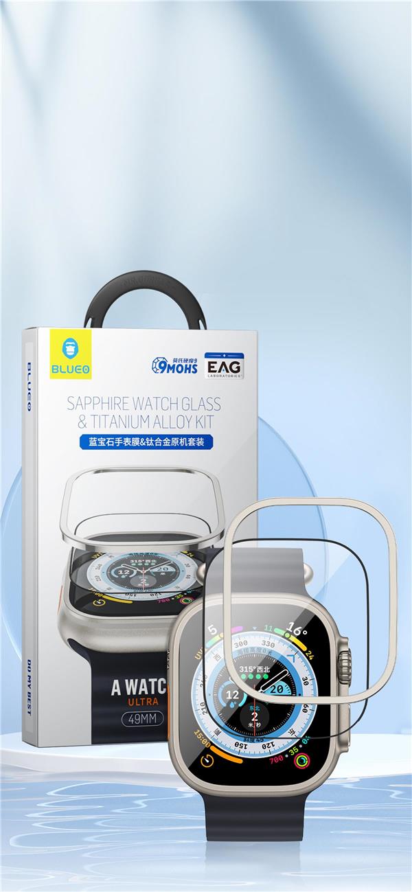 BLUEO APPLE WATCH ULTRA SAPPHIRE EKRAN KORUYUCU