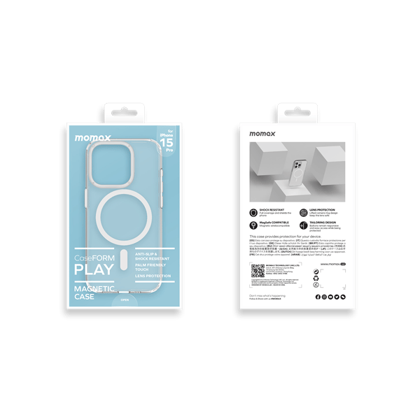 MOMAX 15 PRO PLAY MAGSAFE KILIF