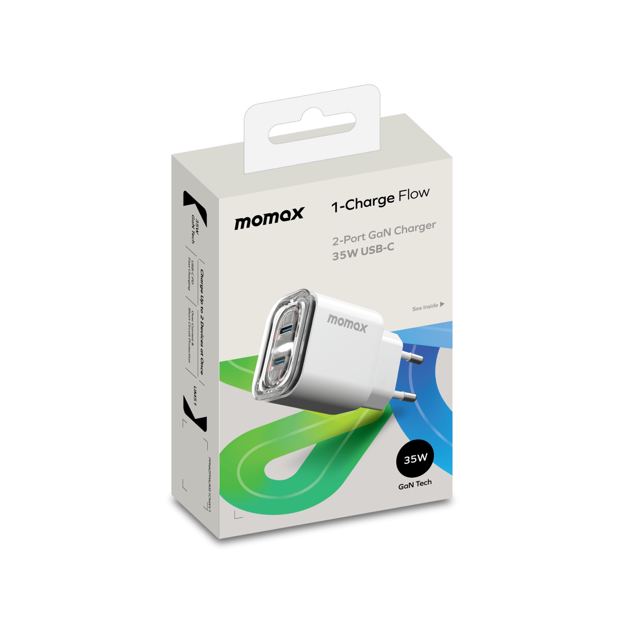 MOMAX 35W GaN ADAPTÖR