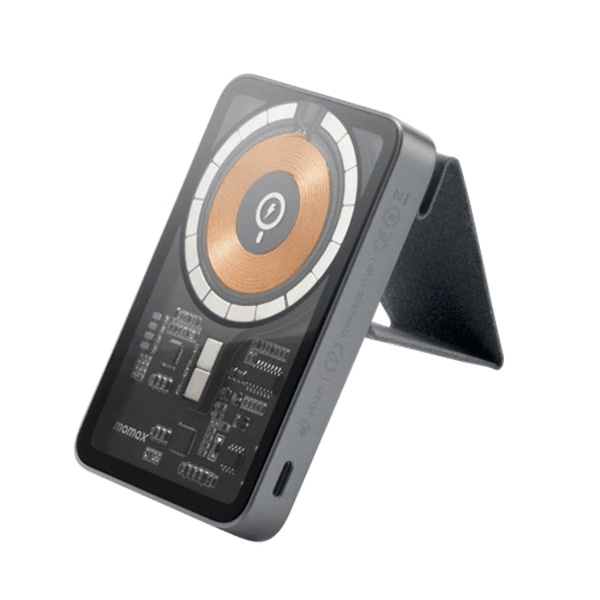 MOMAX Q.MAG POWER8 STANDLI MAGSAFE POWERBANK 5000 MAH IP108