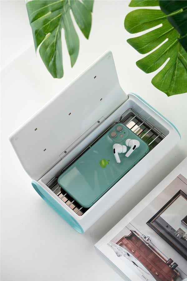 MOMAX UV BOX DEZENFEKTE & MAGSAFE ŞARJ