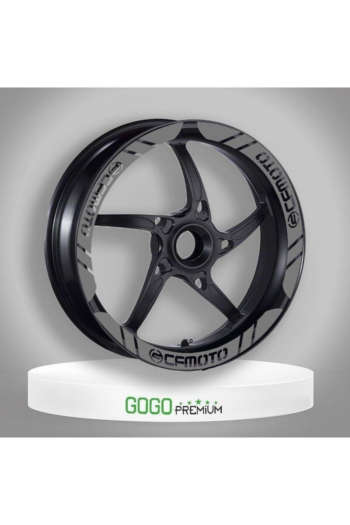 CF MOTO UYUMLU SİYAH 1 SET JANT ŞERİDİ