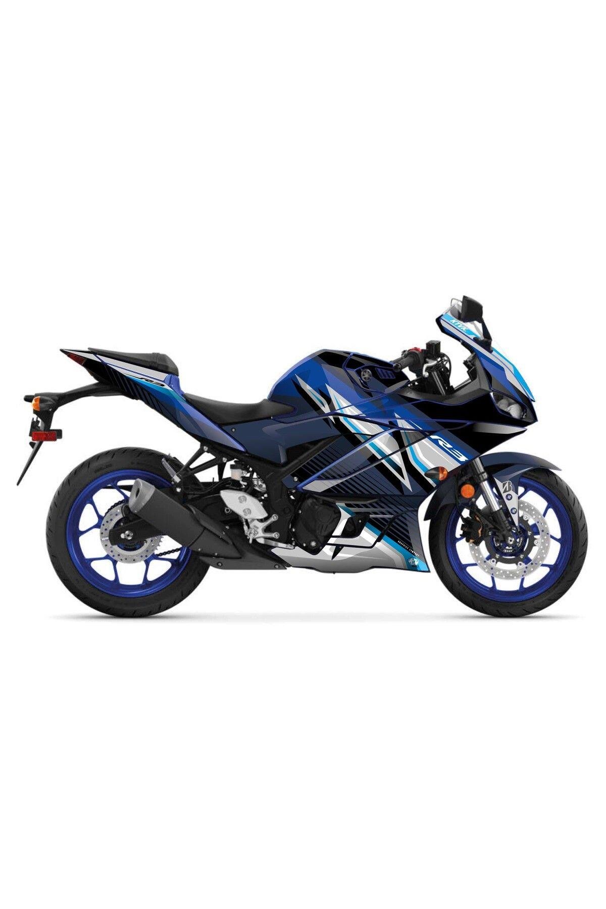 YAMAHA YZF R25 2019-2023 MAVİ STİNY FULL KAPLAMA BODY KİT