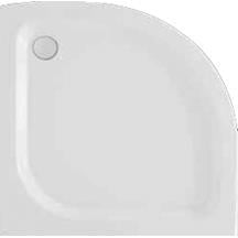 Akrilik Monoblok Duş Tekneleri 95x95x14(h) Oval