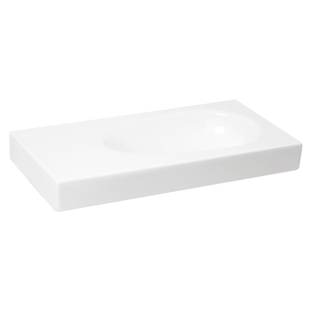 Bunda 91x45 cm Etejerli Lavabo Mat Leylak