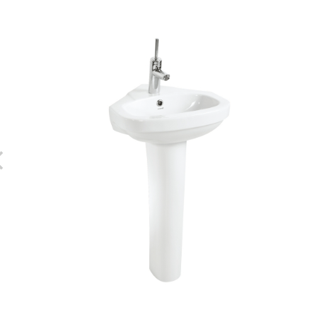 CREAVİT VT145 Vitroya Köşe Lavabo 45 cm