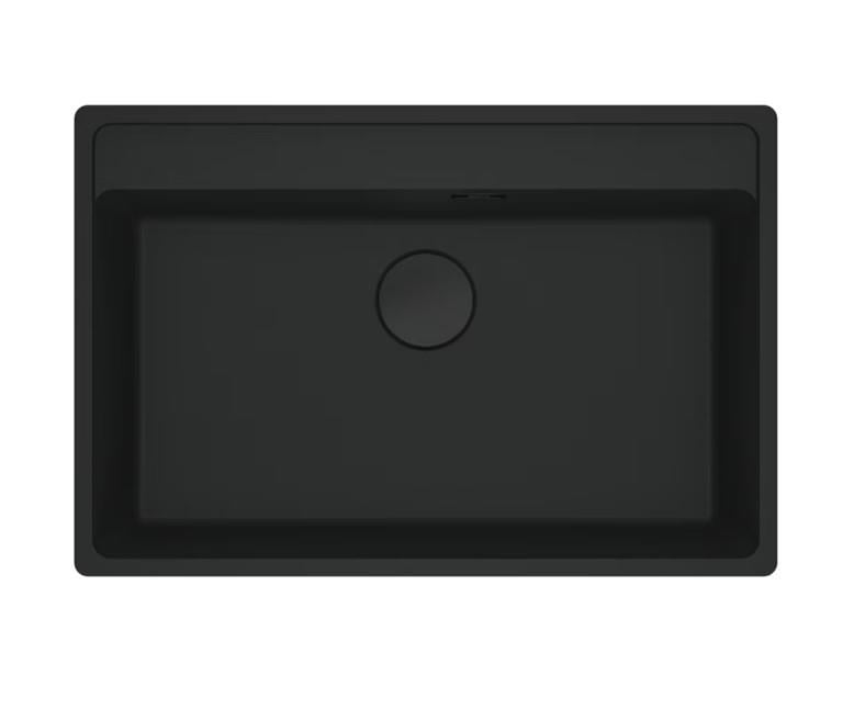 Franke Maris MRG 610-72 TL Matt Black Granit Evye