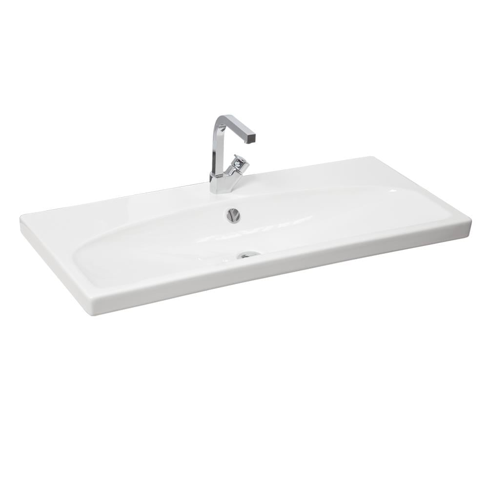 Heka 100x46 cm Lavabo Parlak Beyaz 