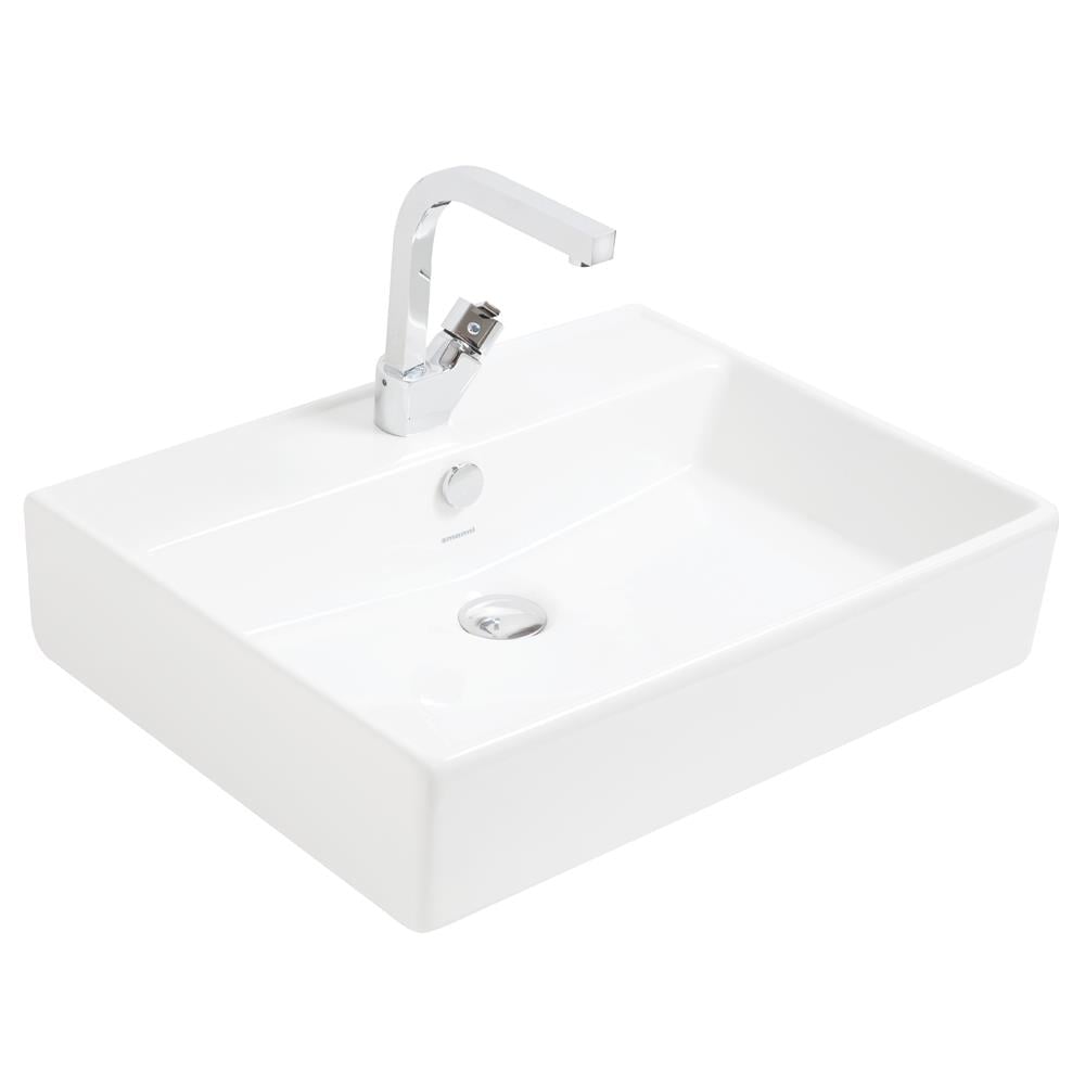 Kastra 60x46 cm Tezgahüstü Lavabo Mat Antrasit