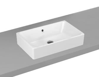 Nuo dikdörtgen çanak lavabo 60 cm