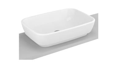 Shift Çanak Lavabo 55x38 cm Armatür Deliksiz Su Taşma Deliksiz