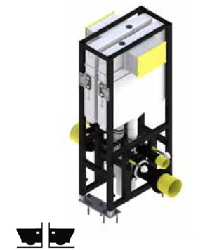 SIRT SIRTA YERDEN HIZLI MONTAJ 3/6 LT 25CM