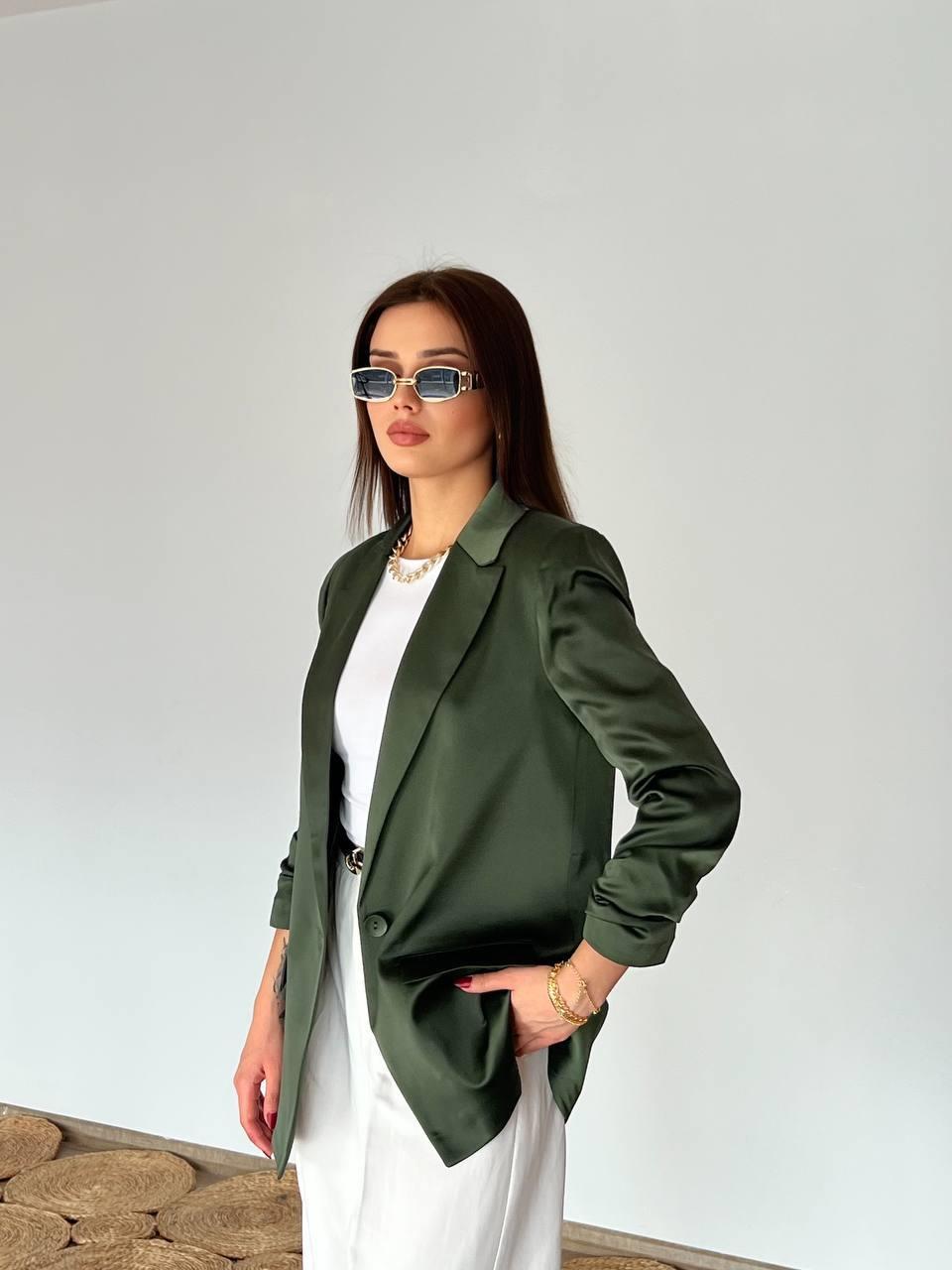 OFİS PARLAK KUMAŞ CEKET
