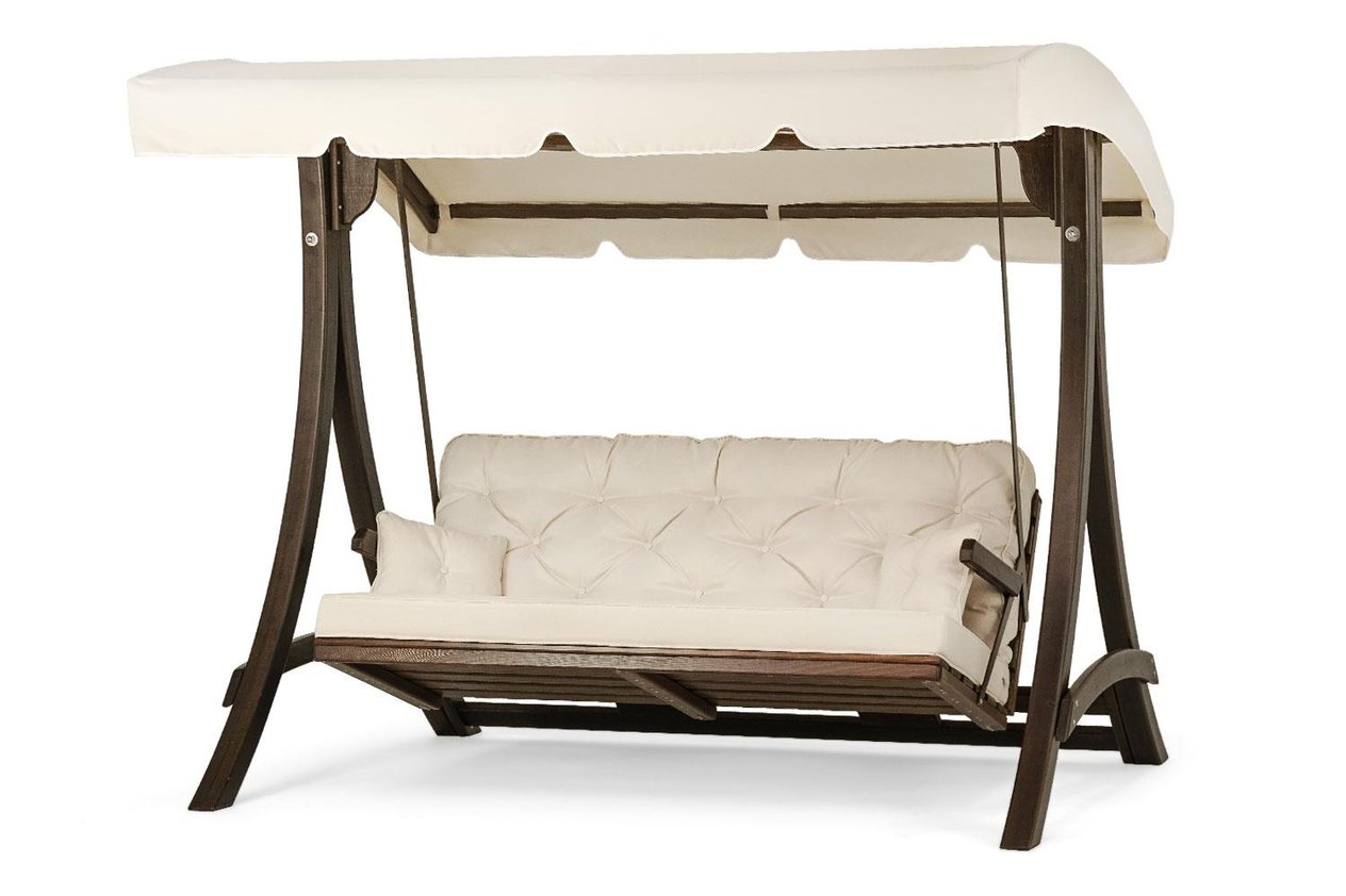 Wooden Garden Swing Comforte Model