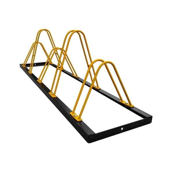 5-Bike Parking Rack – Double-Sided Compact Design (40x187.5 cm)