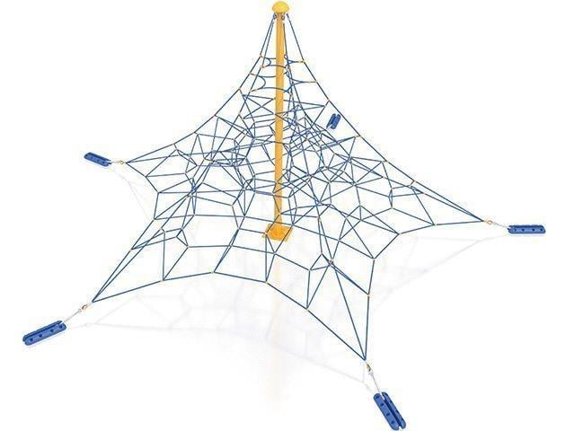 Rope Climbing Structure – 4.5m | Five-Legged