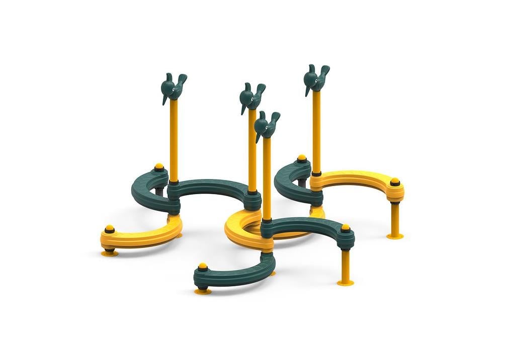 Vine Climber | Playground Equipment – 9-Panel Structure (400x450 cm)