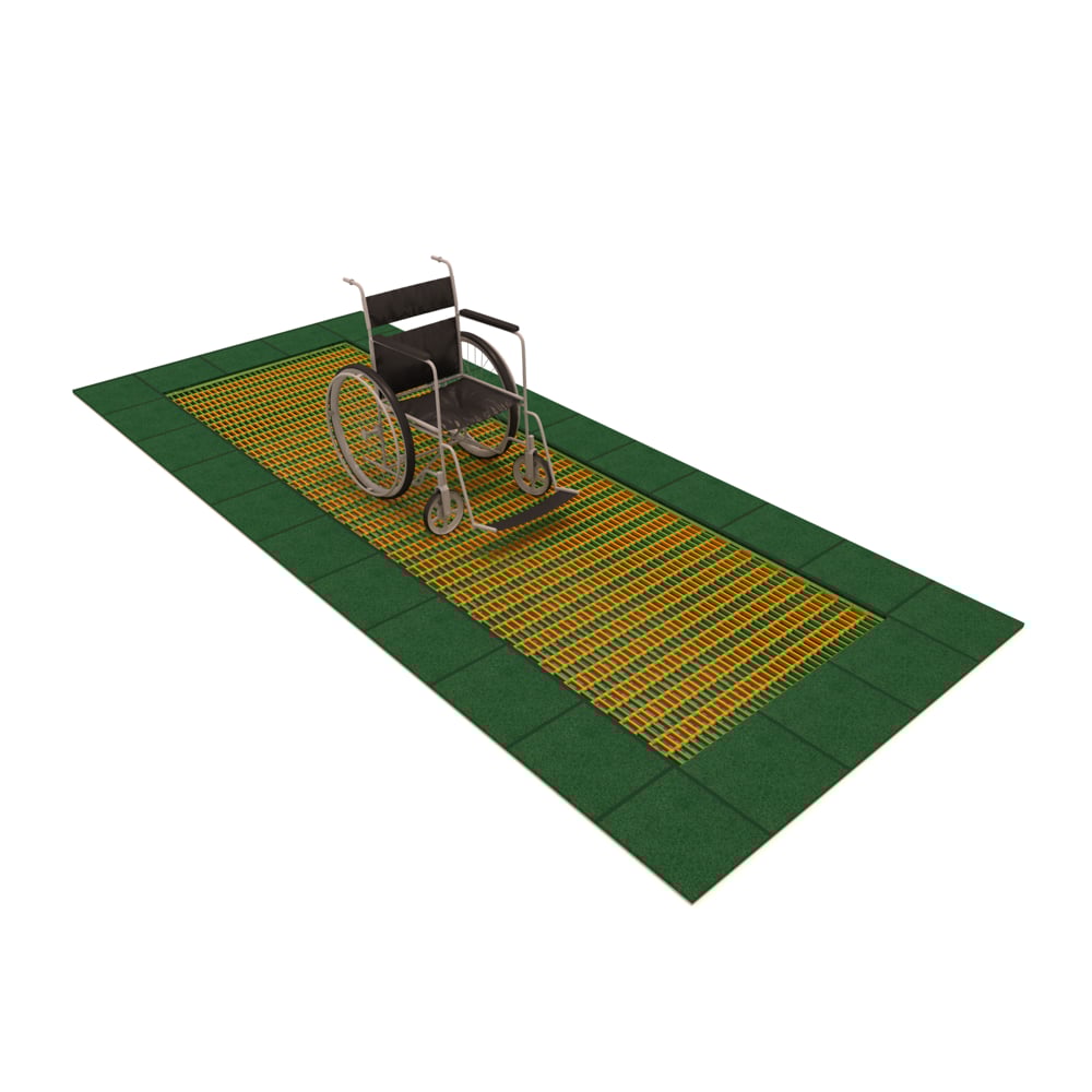 4x2 m Inclusive Trampoline – Outdoor Playground Equipment