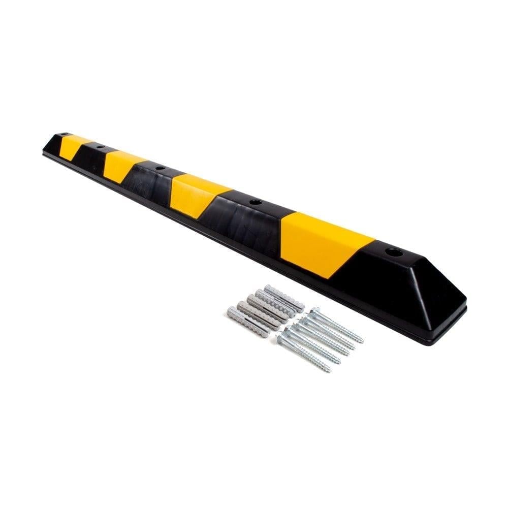 Siyah Otopark Araç Stoperi – 200x16 cm