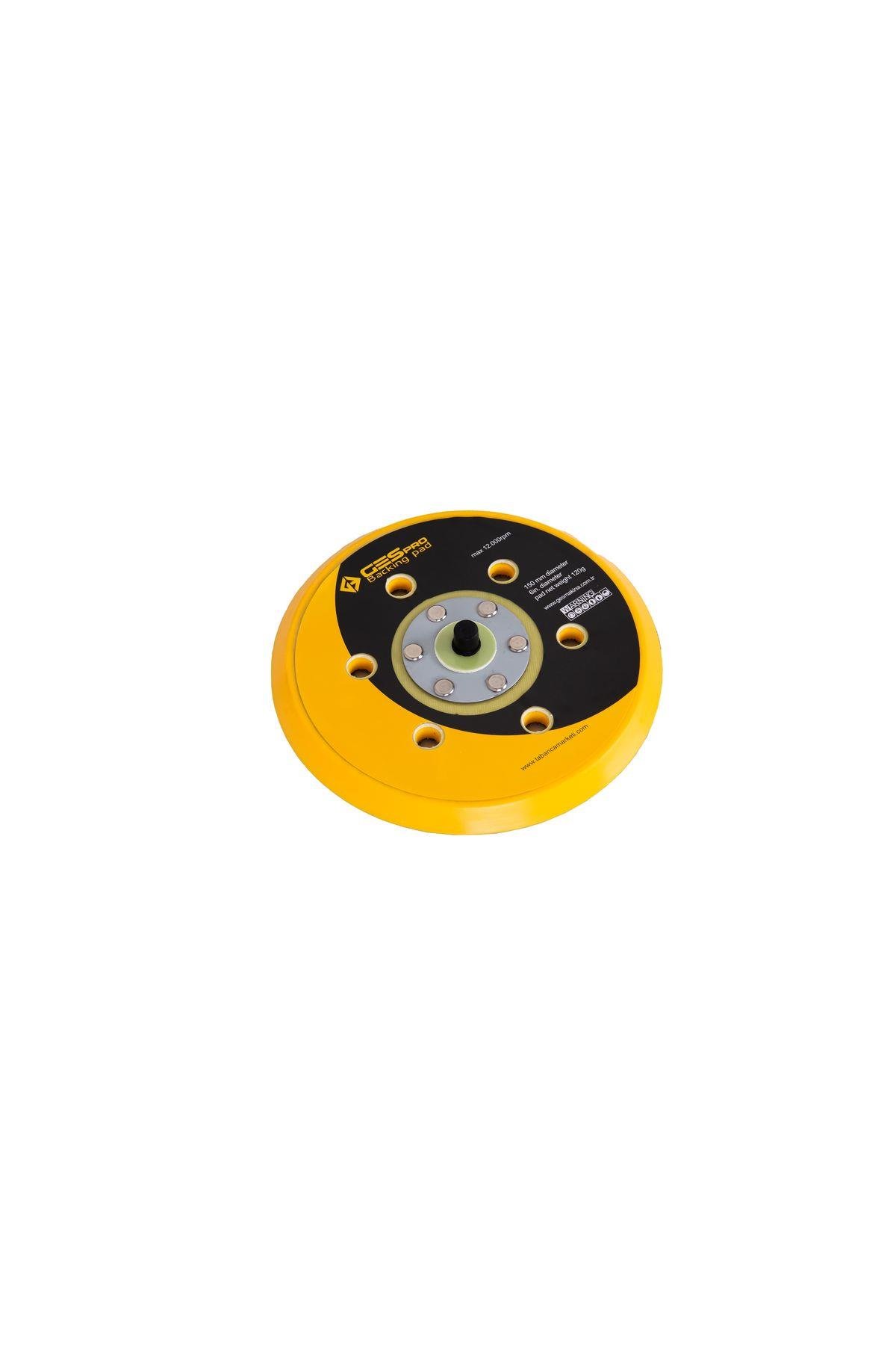 Ges Pro Sp6V6 150mm Zımpara Makinesi Tabanı 6 Delik
