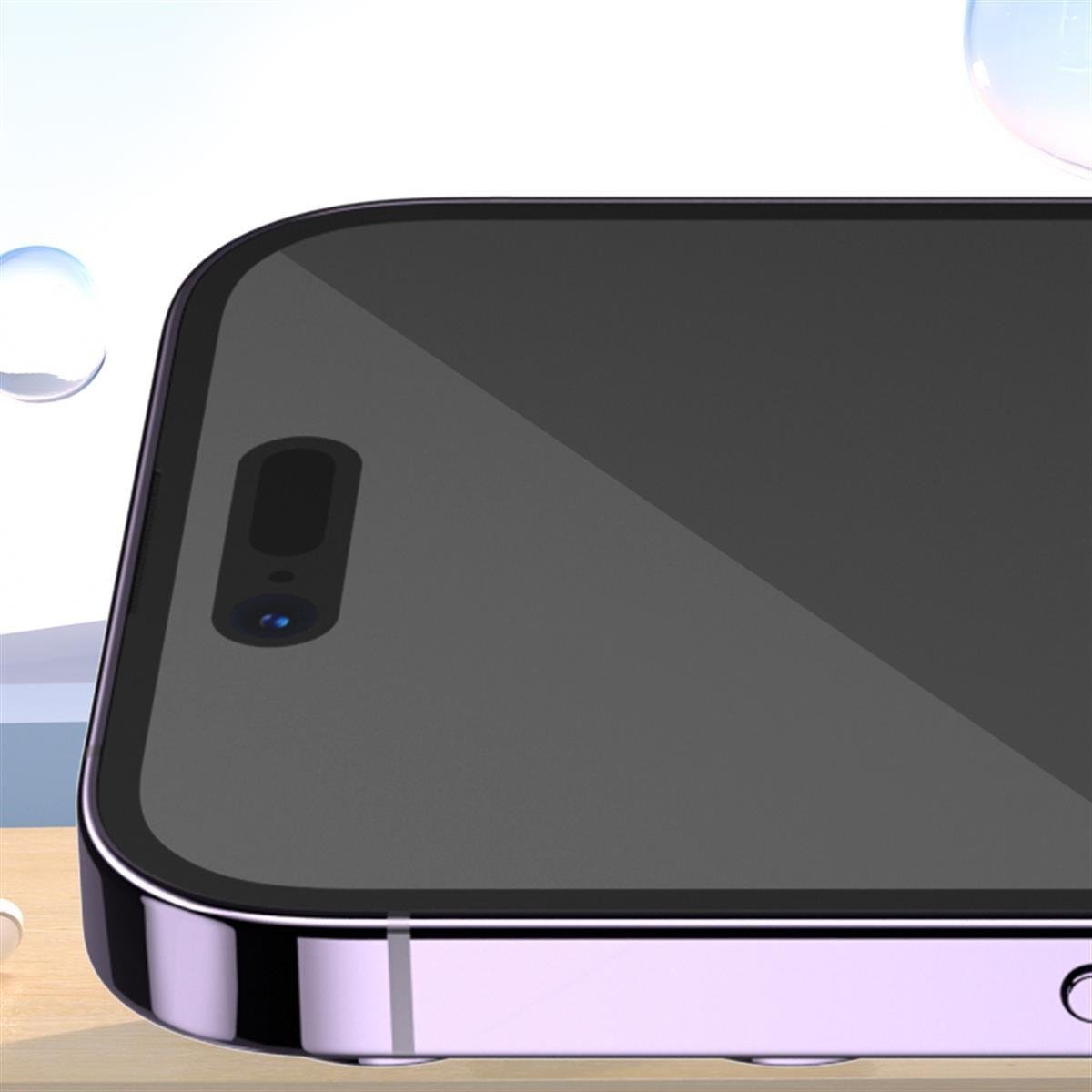 Blueo iPhone 13 Pro Max / 14 Plus Uyumlu 0.2Mm Ultra-Thin Hd Uygulama Aparatlı Cam Ekran Koruyucu