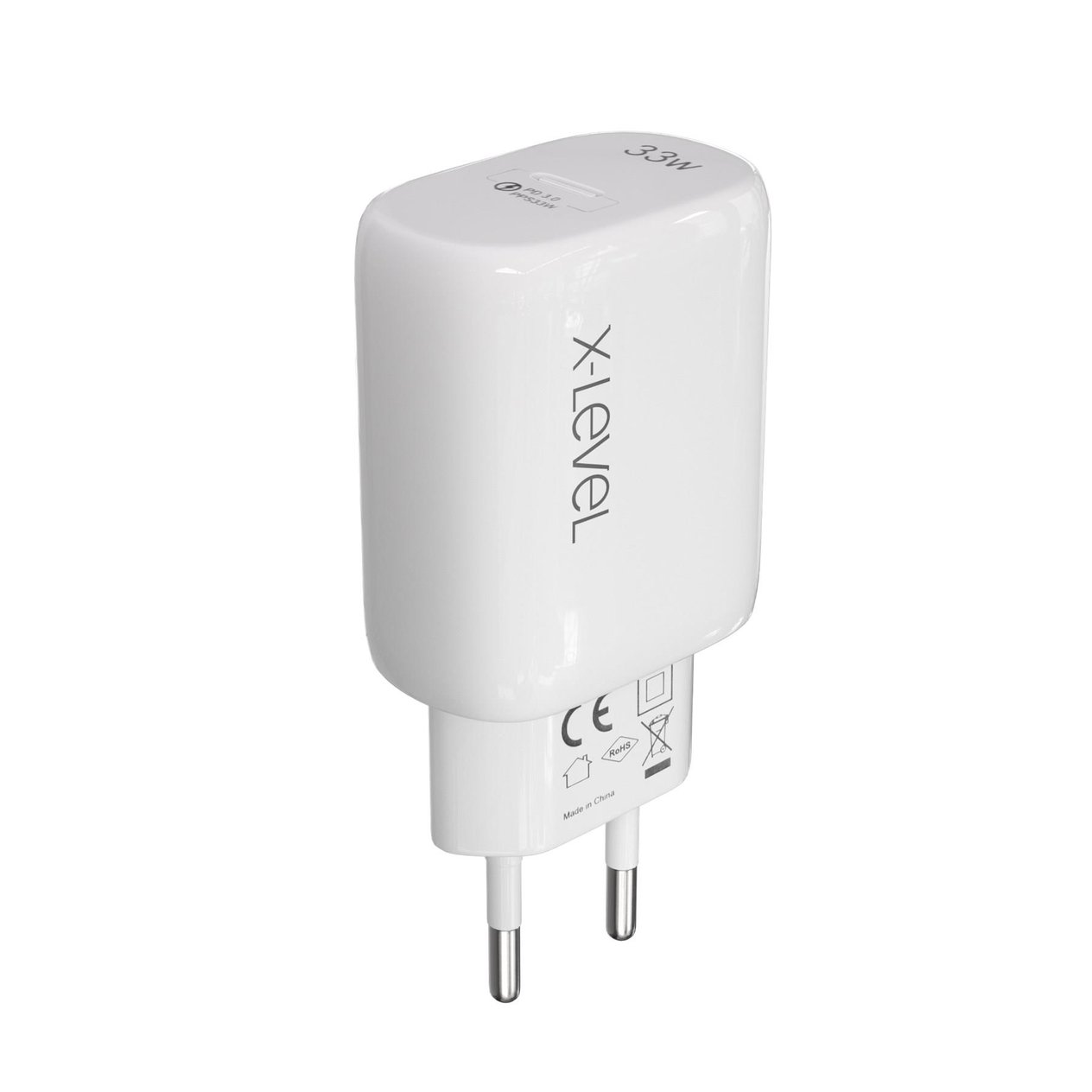 X-Level X-Chargersmartpro 33W Hızlı Şarj Aletı Beyaz