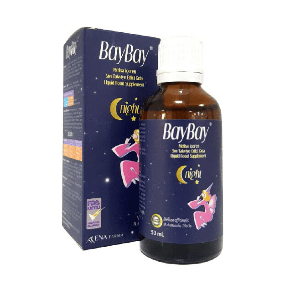 Baybay Night Melisa İçeren Bitkisel Damla 50 ml Fiyatları - Modern Eczane